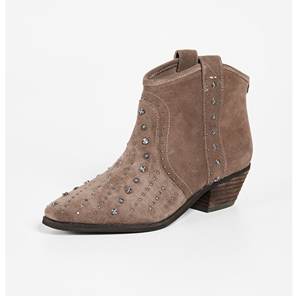 Western Inspired Studded Sam Edelman Booties - Picture 3 of 9